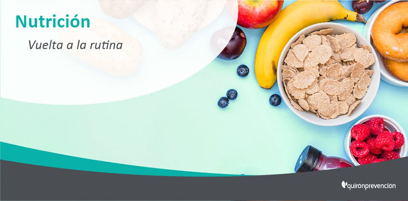 5 consejos para que la vuelta a tu rutina alimenticia no sea un suplicio