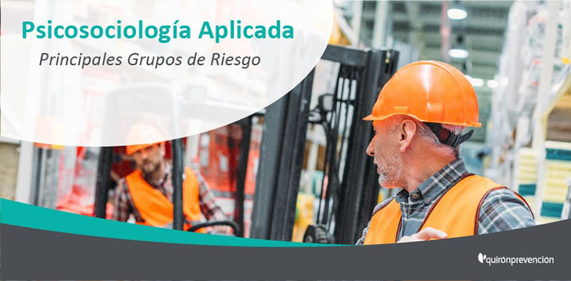 Principales grupos de riesgo en Prevención de Riesgos Laborales