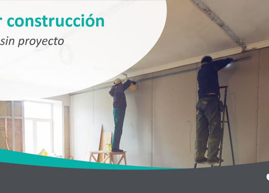 Cumplimiento de la Ley de Prevención en obras sin proyecto