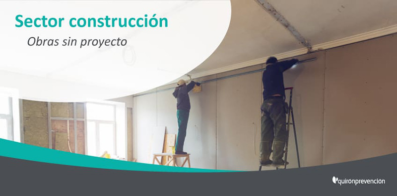 Cumplimiento de la Ley de Prevención en obras sin proyecto
