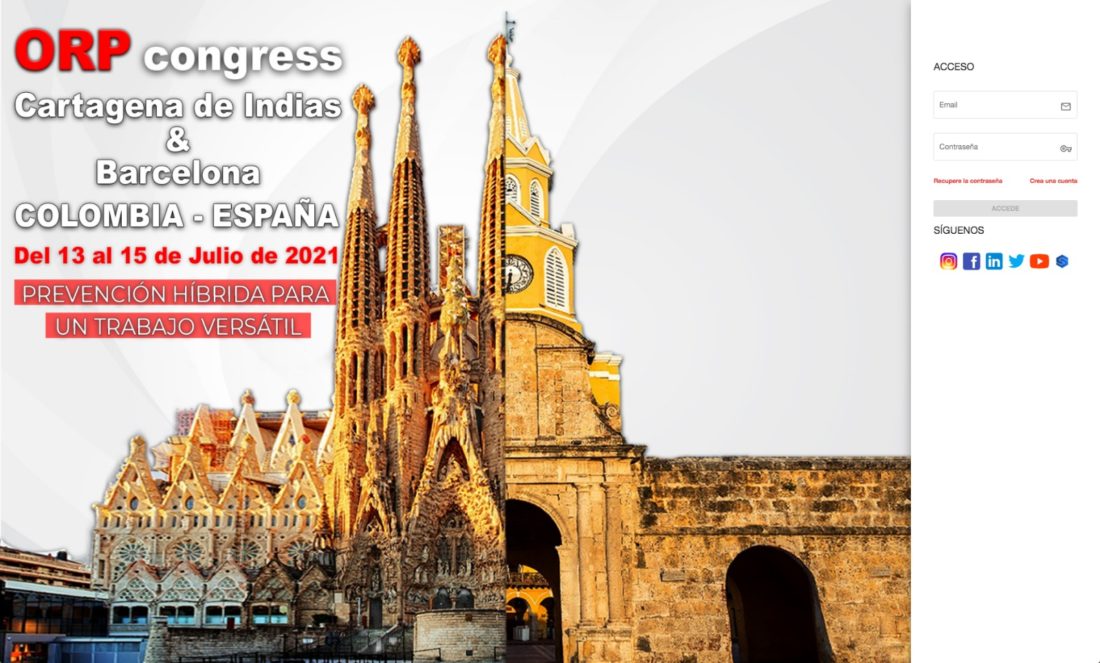 plataforma virtual orp congress 2021