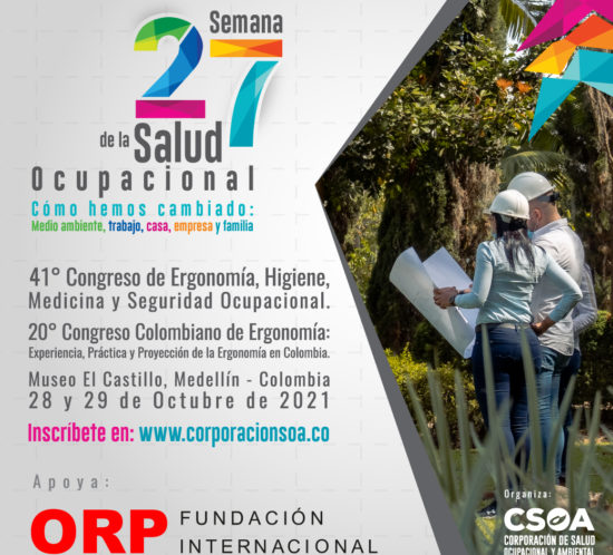 Fundación Internacional ORP aliado 27ª Semana de la Salud Ocupacional de Colombia