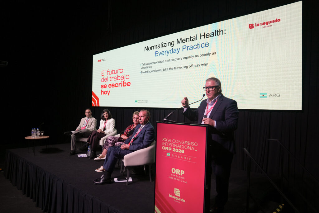 Panel sobre salud mental en el XXVI Congreso Internacional ORP 2026