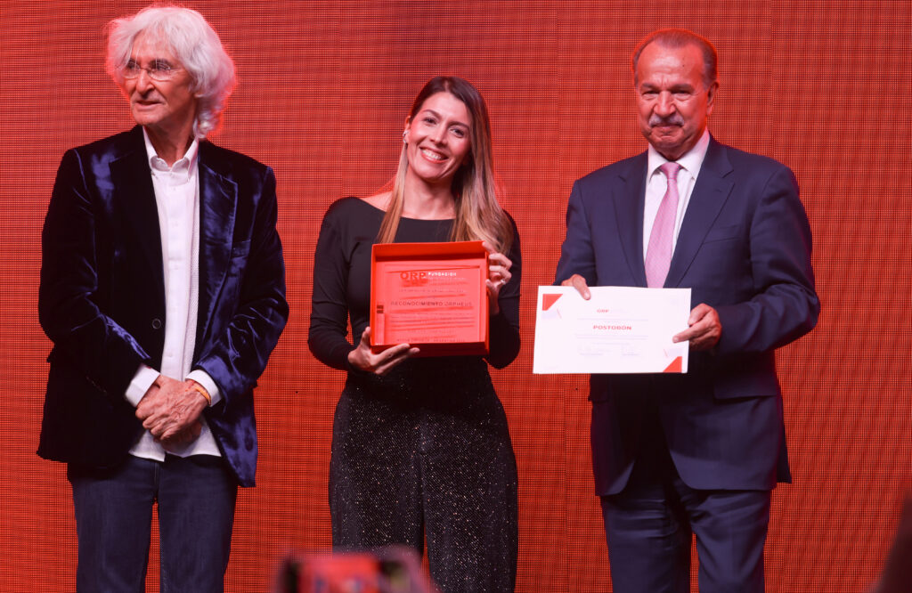 Representantes de Postobón reciben el Reconocimiento Empresarial ORP 2026 en la Noche Orpheus
