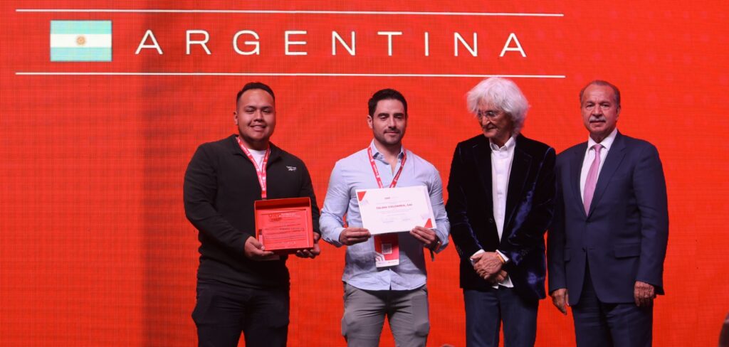 Representantes de Talma Colombia, SAI reciben el Reconocimiento Empresarial ORP 2026 en la Noche Orpheus
